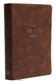 NKJV Abide Bible Red Letter Edition [Brown]