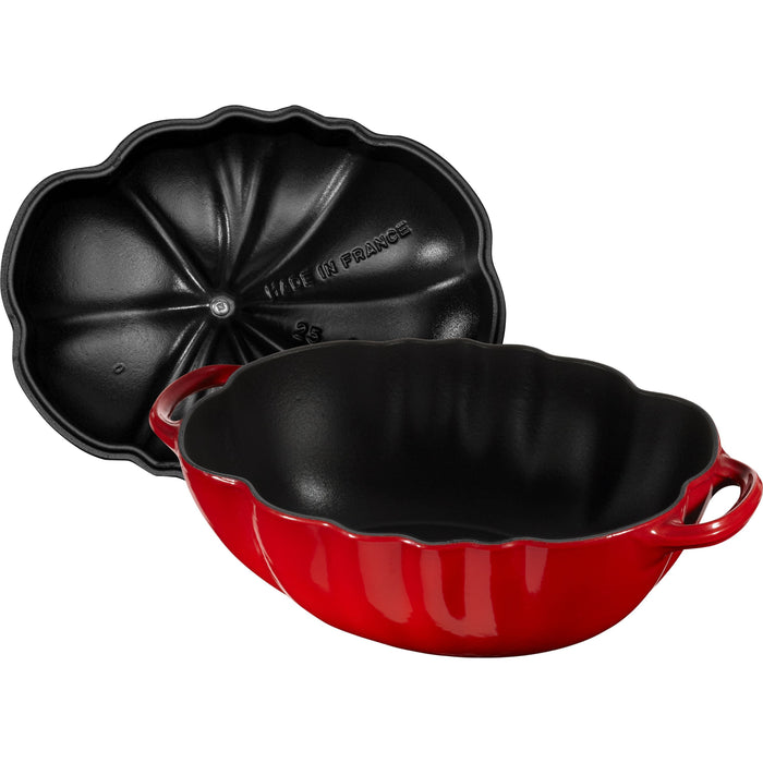 Cookware - Staub Tomato Cocotte Cast-Iron 3qt Red