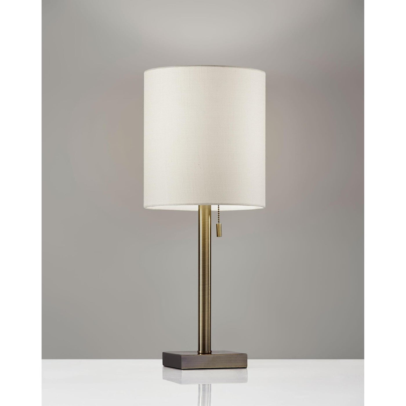 Liam Table Lamp Antique Brass by Homeportonline