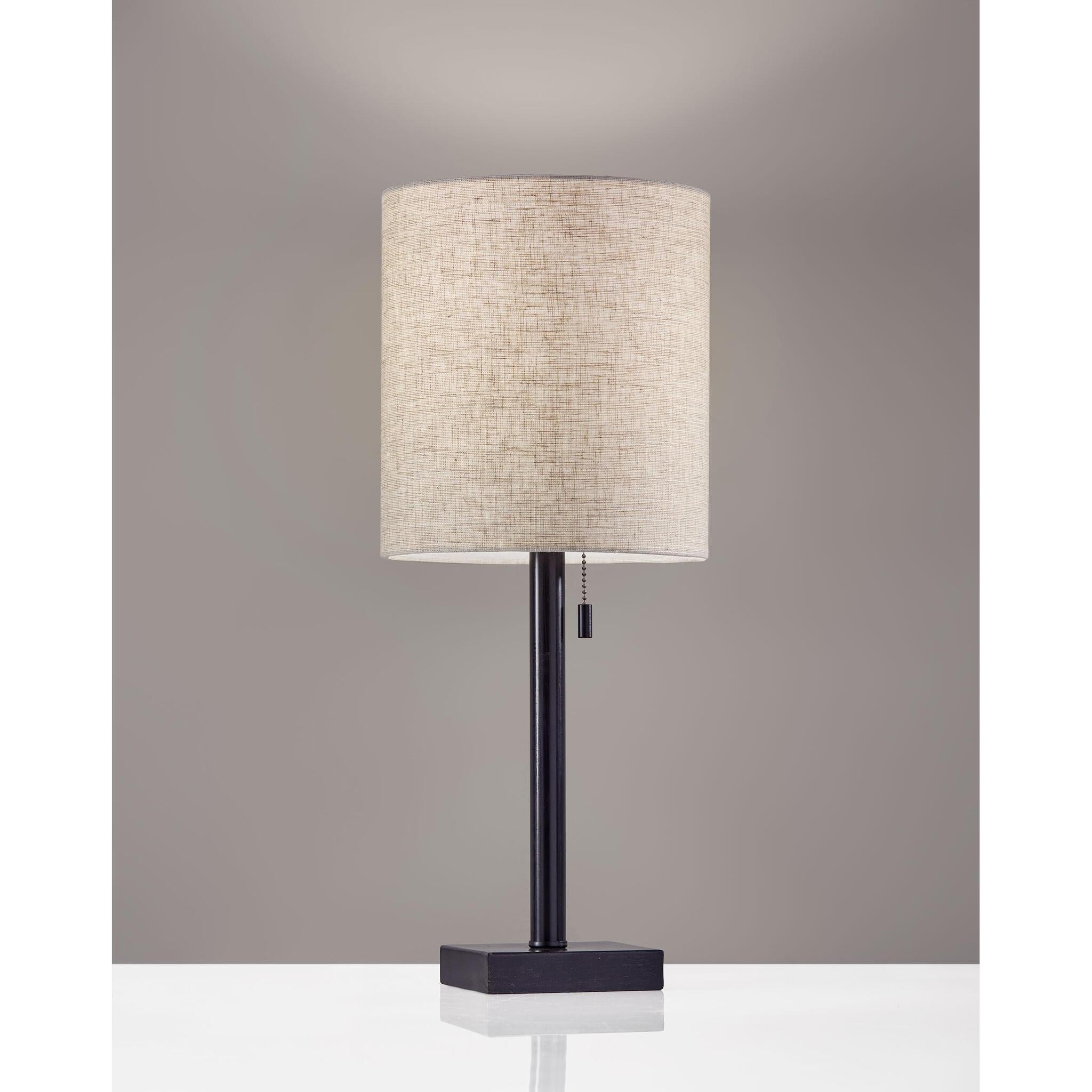 Liam Table Lamp Dark Bronze by Homeportonline