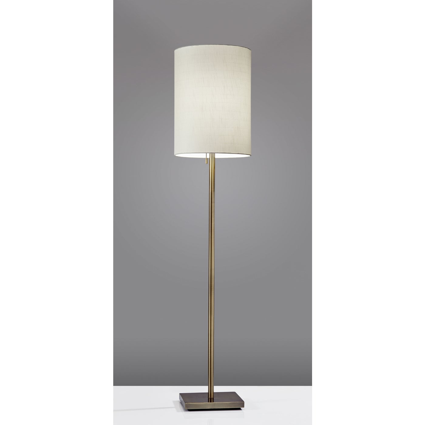Liam Floor Lamp Antique Brass by Homeportonline