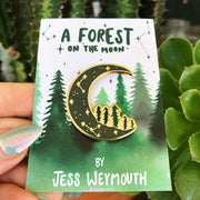 Forest On The Moon Pin