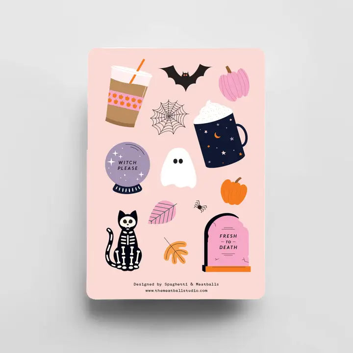 Pumpkin Spice Sticker Sheets by Wild Lark