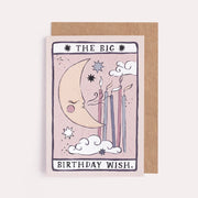 Tarot Moon Birthday Card by Wild Lark