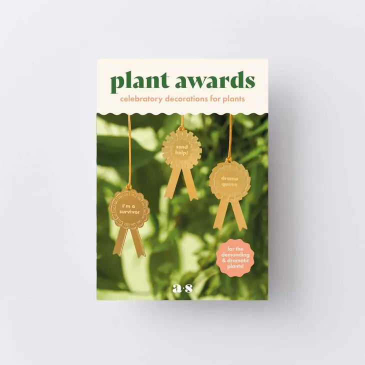 Plant Award Set of 3 - Survivor, Send Help, Drama Queen by Wild Lark