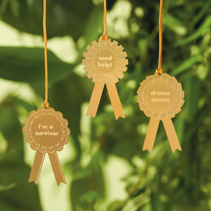 Plant Award Set of 3 - Survivor, Send Help, Drama Queen by Wild Lark