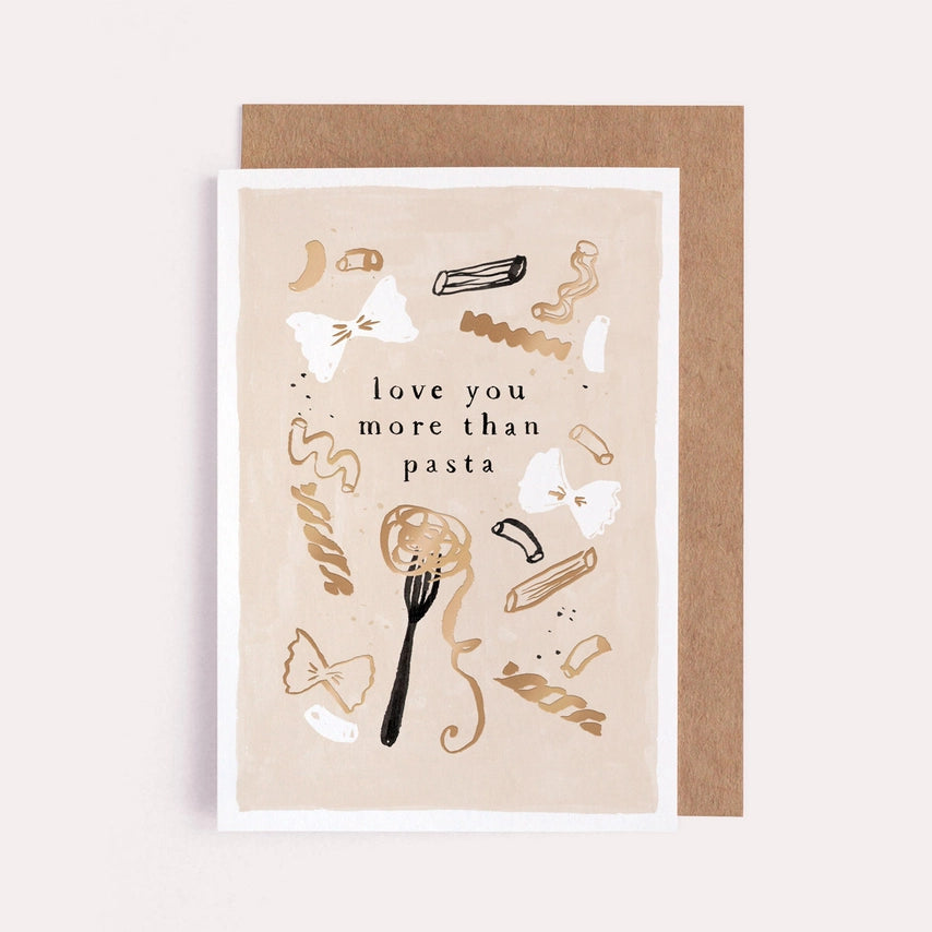 Love You More Than Pasta by Wild Lark