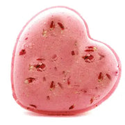 WILLOW | STRAWBERRY & VANILLA CRÈME | HEART BATH BOMB by Wild Lark