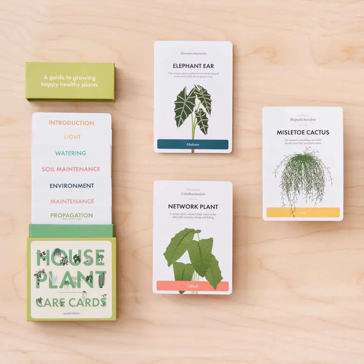 Houseplant Care Cards, Edition 2 by Wild Lark
