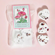 Wild Rose Heart Shower Steamers by Wild Lark