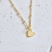 Mini Heart Necklace by Wild Lark