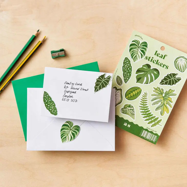 Houseplant Leaves Sticker Sheet by Wild Lark