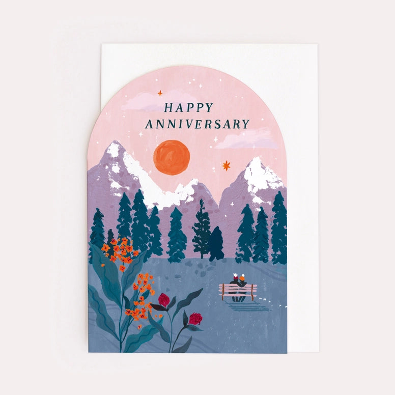 Anniversary Sunset Card by Wild Lark