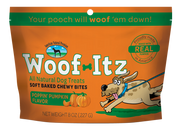 American Natural Premium Dog Treat Woof-Itz Poppin Pumpkin 8oz by Pet Food Warehouse
