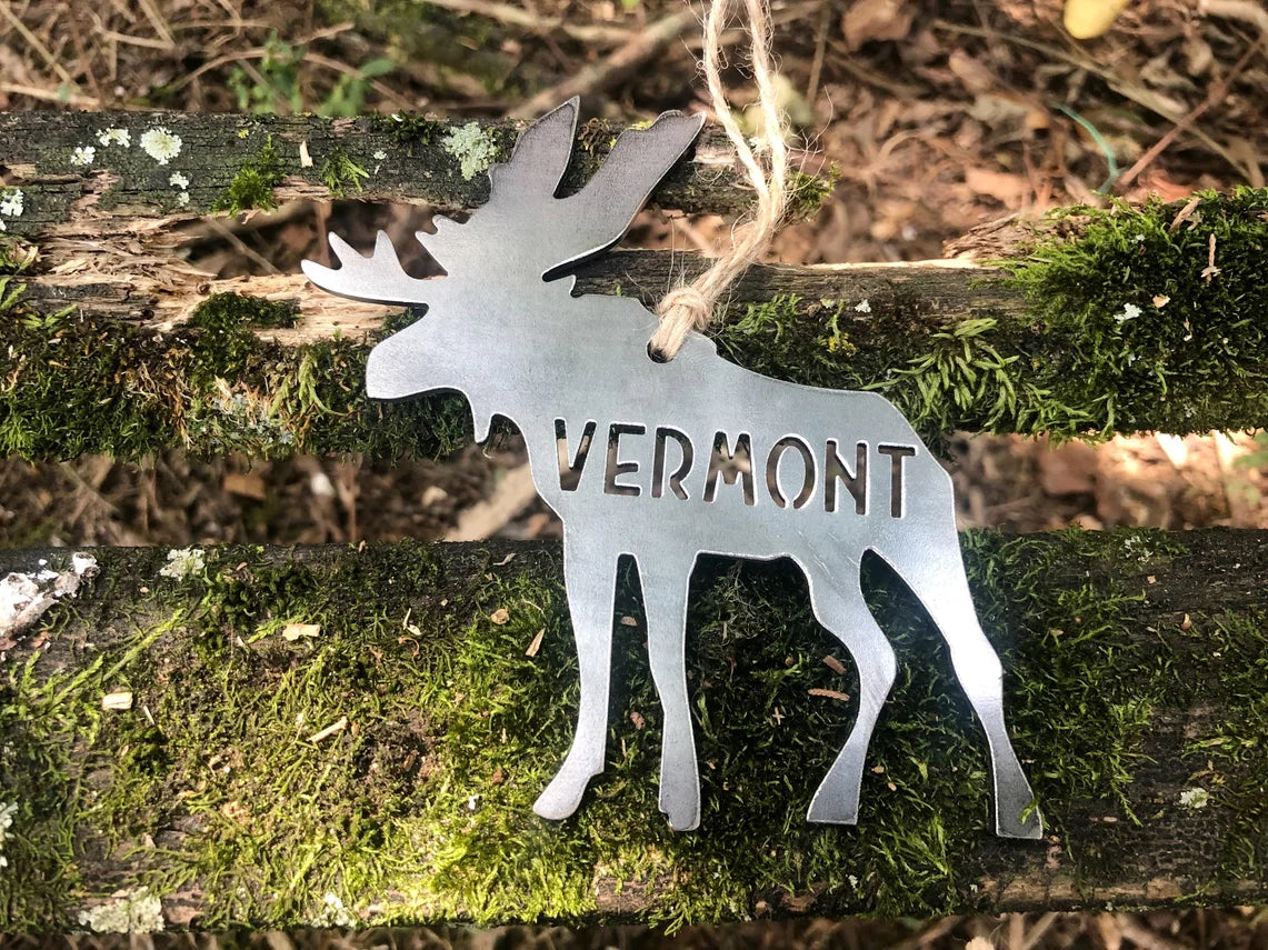 Recycled Steel Metal Ornament
