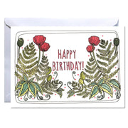 Birthday Card - Floral Birthday