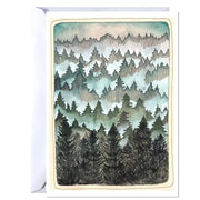 Greeting Card - Northwest Forest