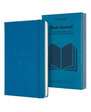 Moleskine Passion Journal Books: Undated Guided Notebook, Hard Cover, 5x8.25", 400 Pages, Blue, Elastic Closure, Ribbon Marker