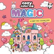 Cozy Coloring : Magic : A Comfy Vibes Coloring Book for Adults and Kids