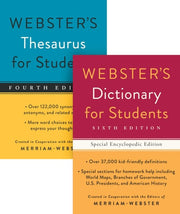 Webster's for Students Dictionary/Thesaurus Shrink-Wrapped Set