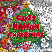 Cozy Kawaii Christmas - 50 Adorably Festive Coloring Pages