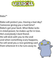 Uglydoll Plush Backpack Clip Babo 4.5" by Homeportonline