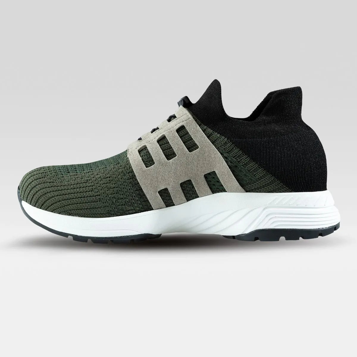 UYN Men's Nature Tune Shoes - Military/Black by Harbour Thread