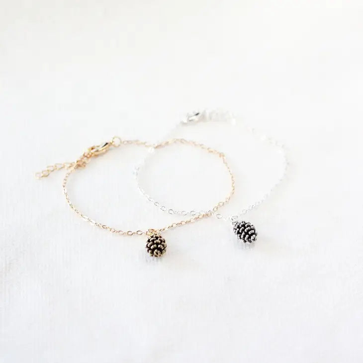 Pine Cone Bracelet by Wild Lark