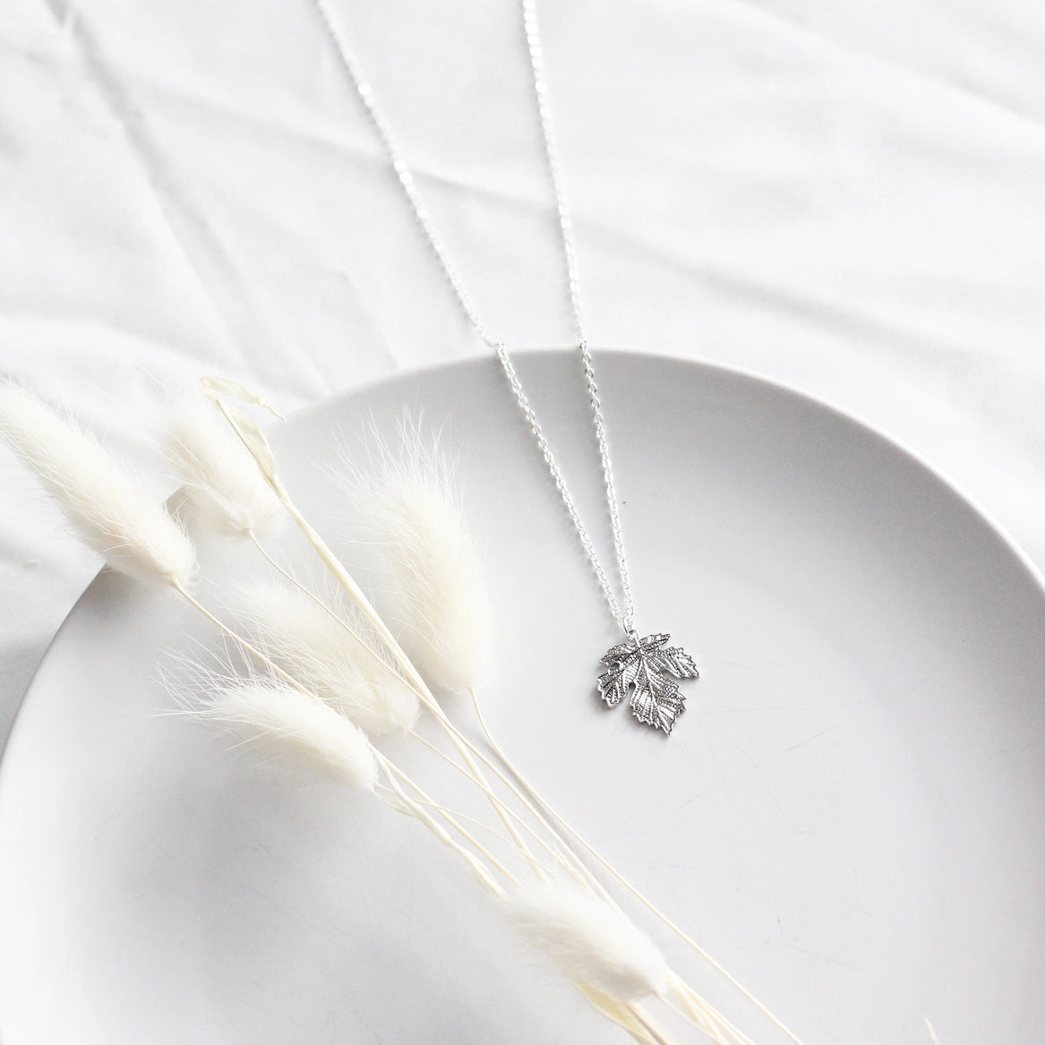 Heirloom Maple Leaf Necklace by Wild Lark