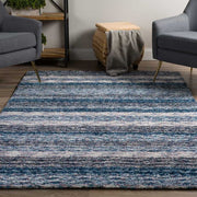 Joplin Rug Indigo 5' X 7'6" by Homeportonline