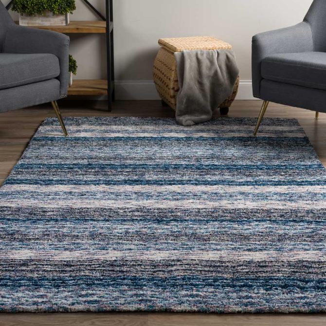 Joplin Rug Indigo 5' X 7'6" by Homeportonline
