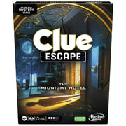 Clue Escape: The Midnight Hotel Board Game  1-Time Solve Escape Room Games  Halloween Mystery Games  Ages 10 and Up