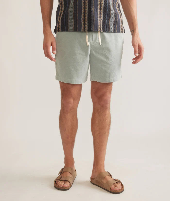 Marine Layer 6" Saturday Cord Short - Grey Mist by Harbour Thread