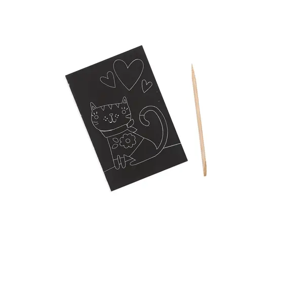 Scratch & Scribble Mini Art Kit Cutie Cats by Homeportonline