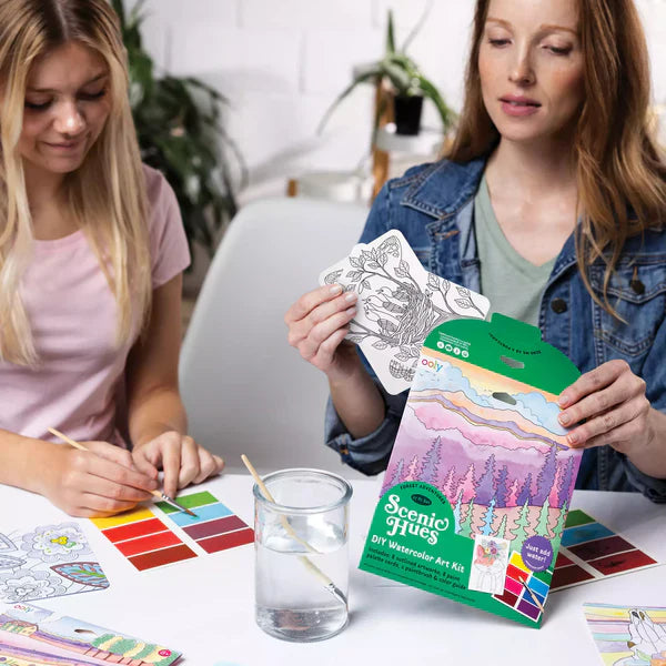 Scenic Hues DIY Watercolor Kit Forest Adventure by Homeportonline