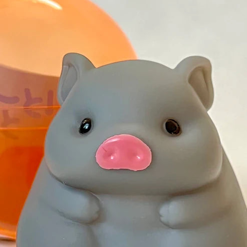 Gashapon Capsule Preschool & Up Pig Soft Squeeze (Sold As An Individual Capsule) by Homeportonline