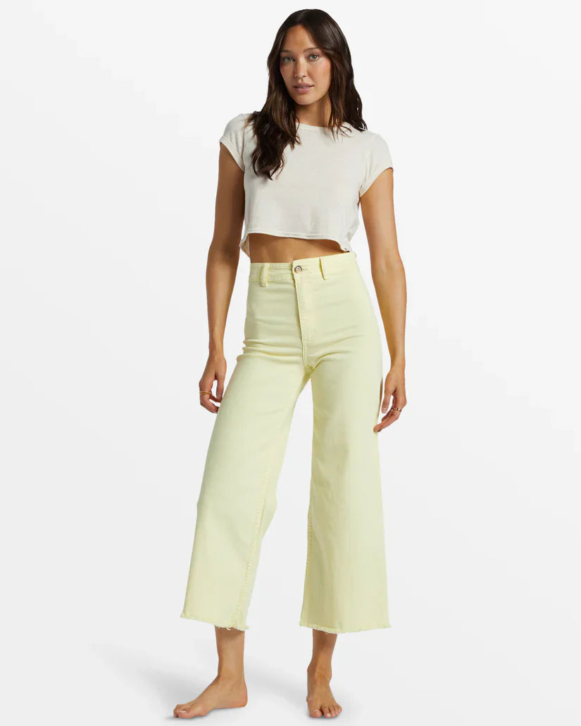 Billabong Free Fall High-Waisted Pants - Cali Rays by Harbour Thread