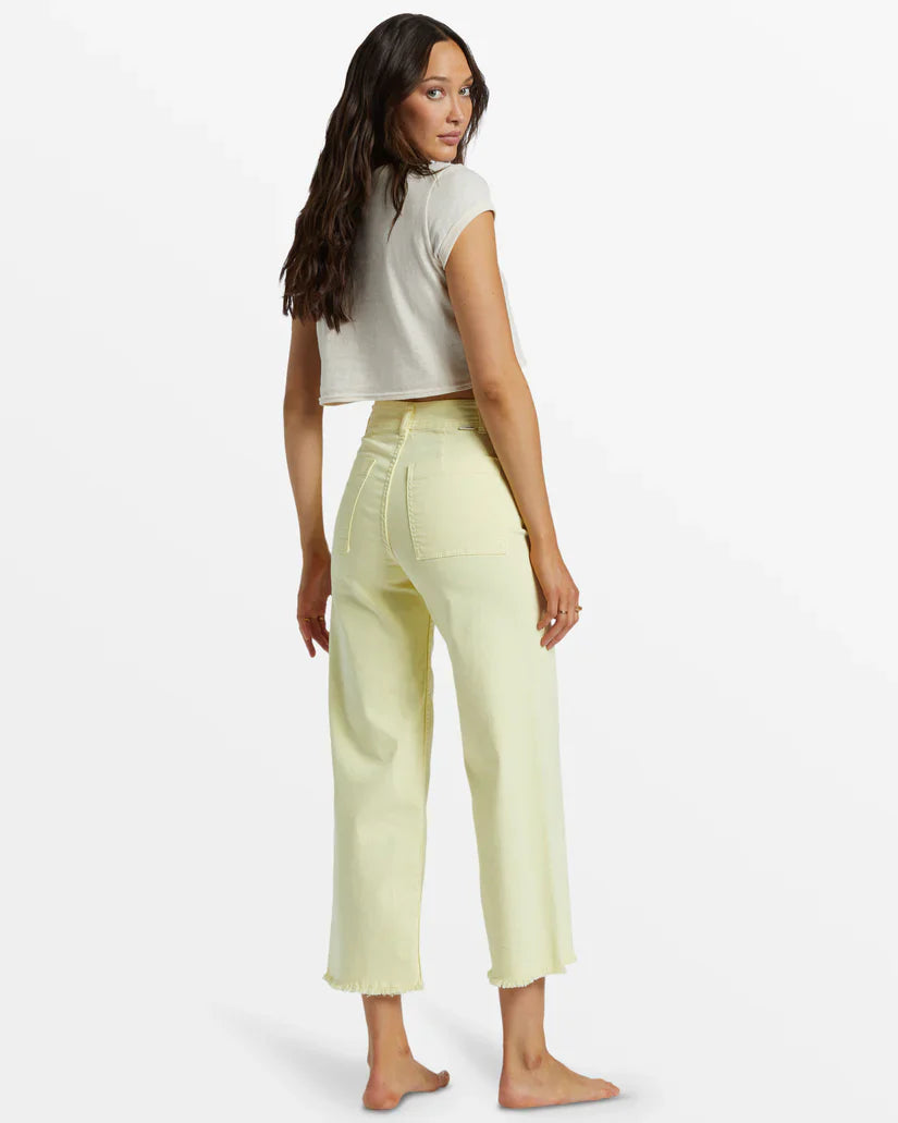 Billabong Free Fall High-Waisted Pants - Cali Rays by Harbour Thread