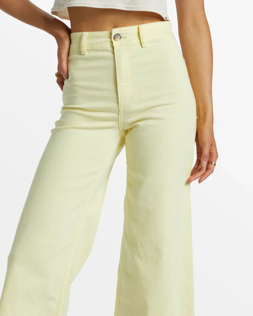 Billabong Free Fall High-Waisted Pants - Cali Rays by Harbour Thread