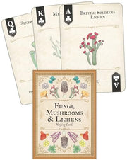 Fungi, Mushrooms & Lichens Playing Cards (Art of Nature)
