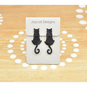 Dangle Cat Earrings