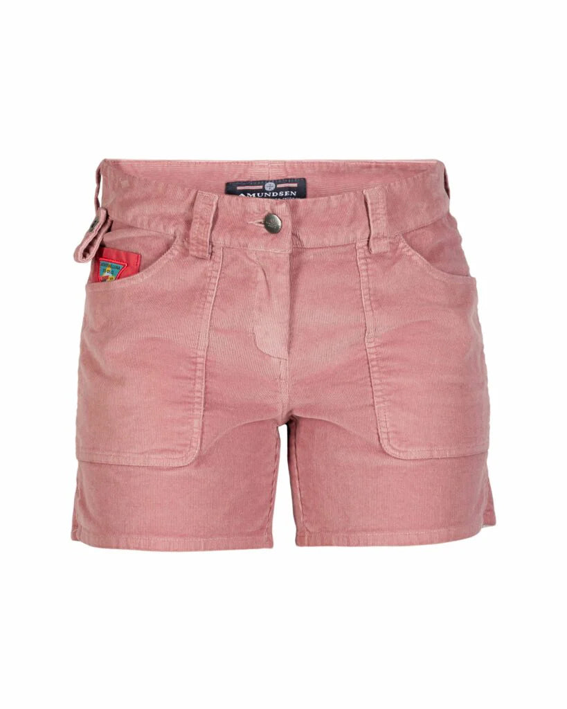 Amundsen Sports 5Incher Concord Garment Dyed Shorts - Faded Peony Pink by Harbour Thread