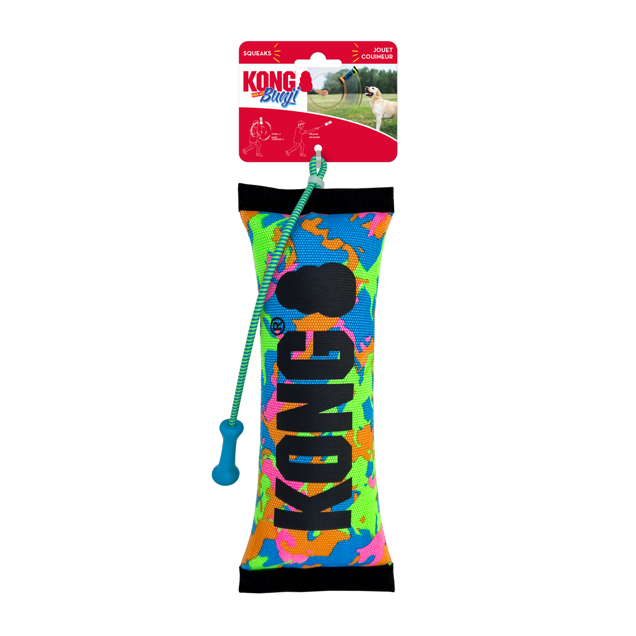 Kong Bunji High-Viz Bumper Assorted Medium by Pet Food Warehouse