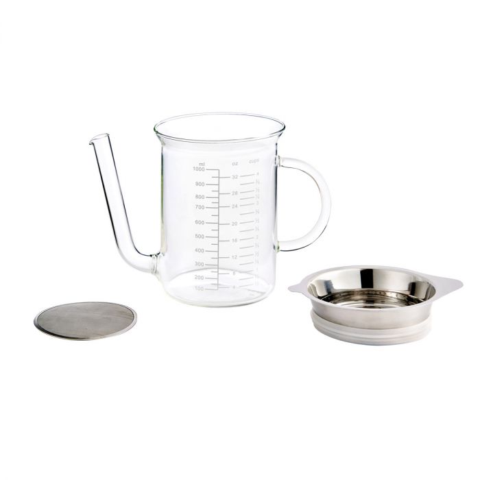 Gravy Strainer And Fat Separator Glass & S/S 32oz by Homeportonline