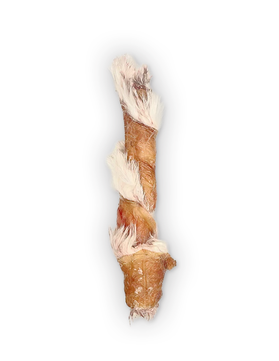The Rabbit Tap Dehydrated Hide Twist by Pet Food Warehouse