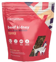 Momentum Carnivore Nutrition Dog Freeze Dried Topper Beef Kidney 3.75oz by Pet Food Warehouse