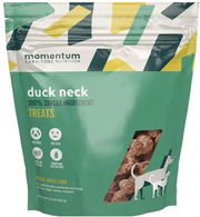 Momentum Carnivore Nutrition Dog Treat Duck Neck 3oz by Pet Food Warehouse