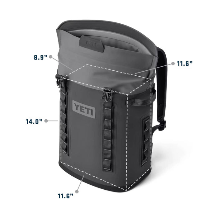 YETI M20 Hopper Backpack Soft Cooler - Navy