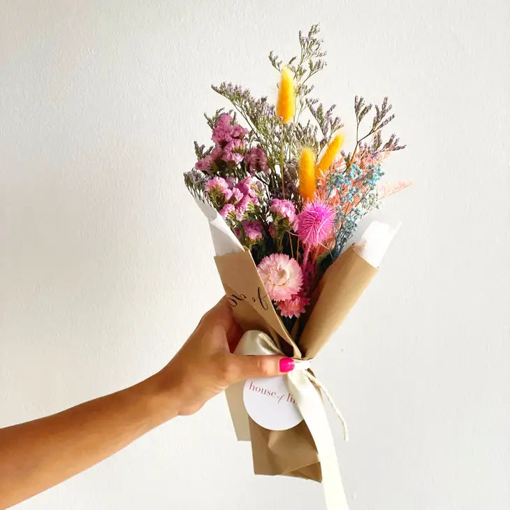 Sherbet Dried Floral Bouquet by Wild Lark