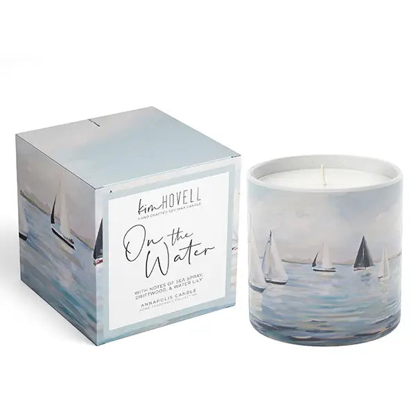 Annapolis Candle Lapis Lagoon Boxed Candle by Harbour Thread